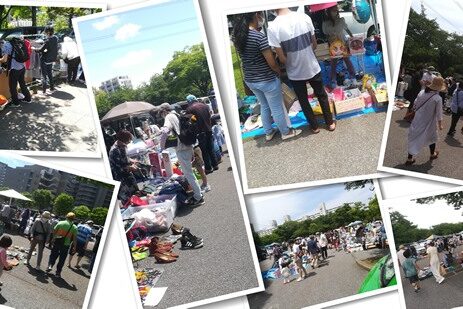 ２０２２年８月２１日大規模フリーマーケットASOBO会