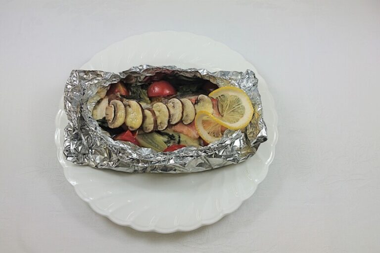 チーズとろ～り♪鮭の小松菜ホイル焼き