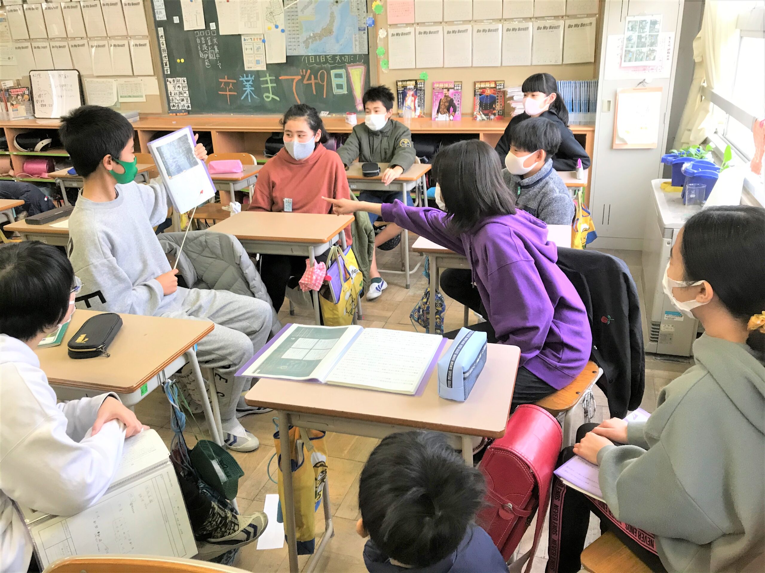 ＜ぼく・わたし達の取り組み＞江戸川区立南小岩第二小学校６年生