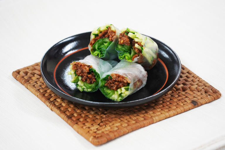 サラダ小松菜の生春巻き