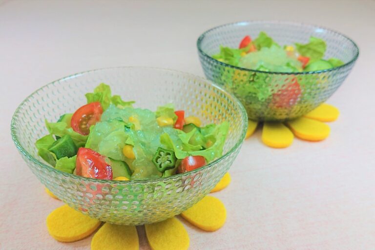 KIRAKIRAグレフルジュレサラダ