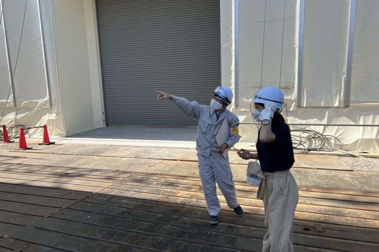 江戸川清掃工場の建て替え工事を取材してきました