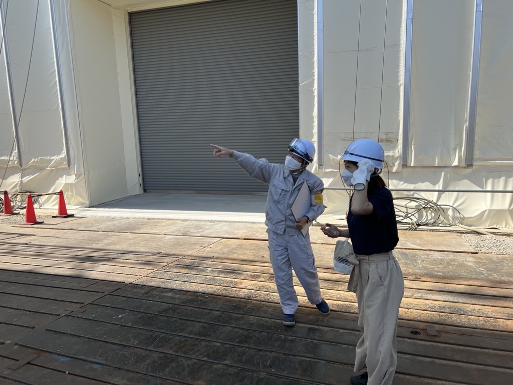 江戸川清掃工場の建て替え工事を取材してきました