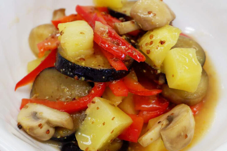 第９回えどがわおいしいメニューグランプリレシピ紹介『野菜のゴロゴロマリネ』